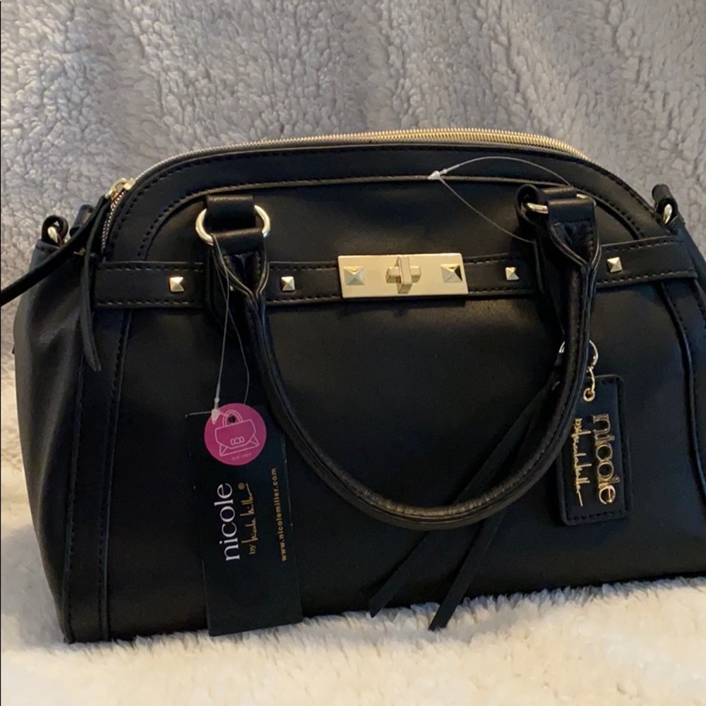 Nicole Handbag Black New